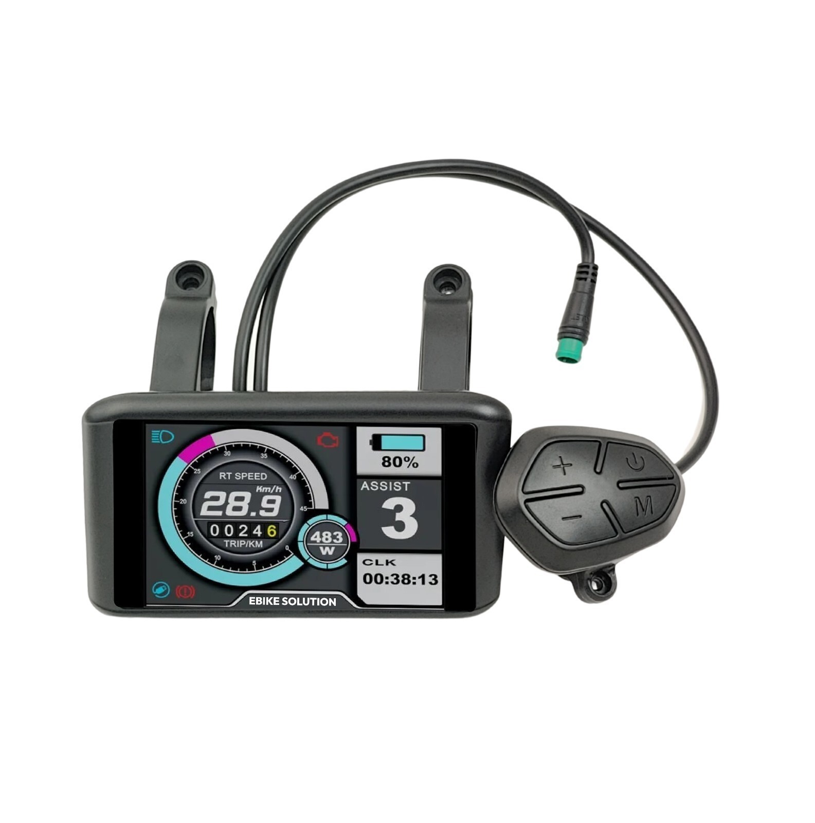 UKC1 LCD Colour Display Electric Bikes Fits for Sabvoton or YF/MQ Controller