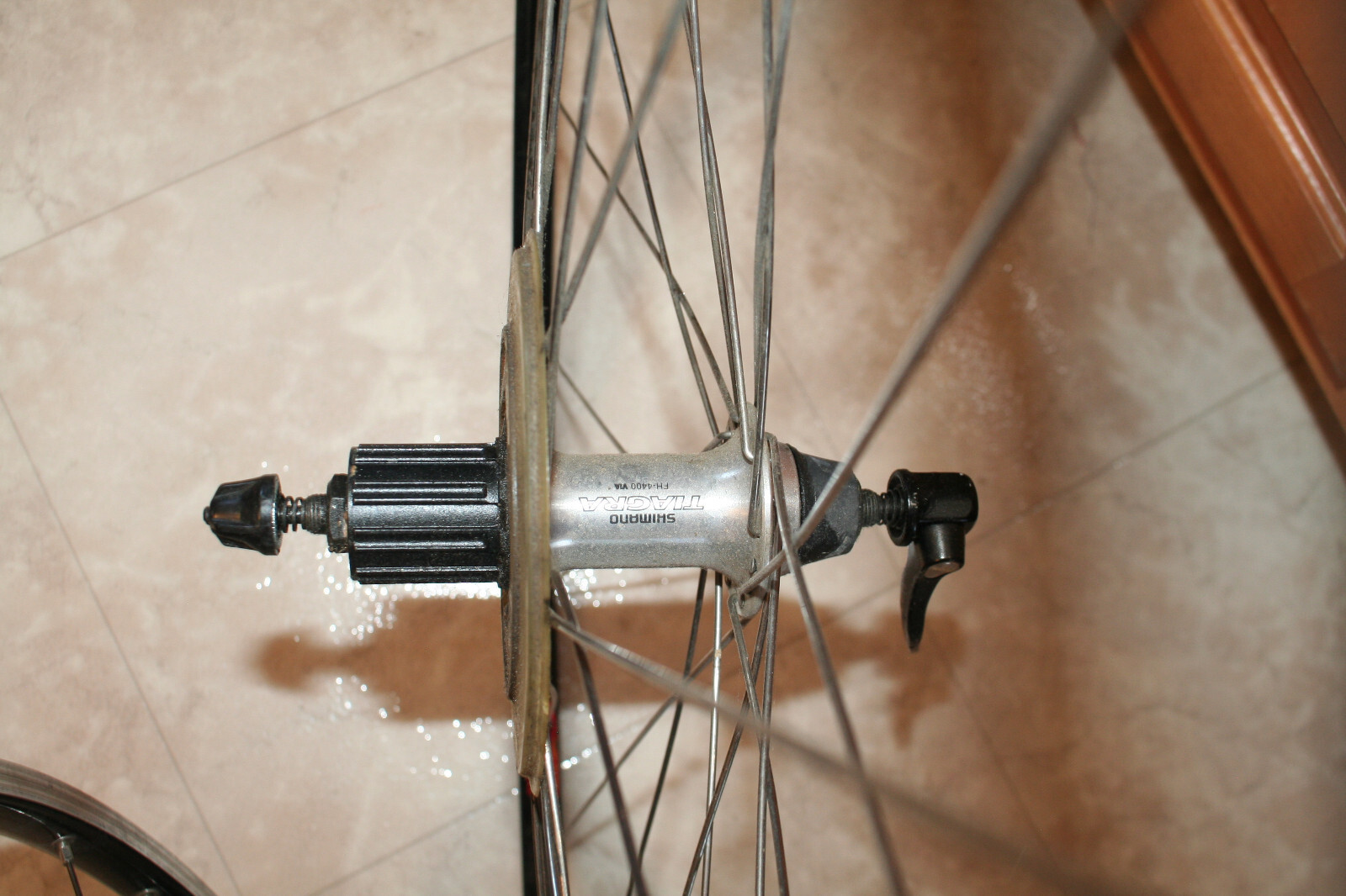 2 Bike rims Back and Front SHIMANO TIAGRA FH-4400 VIA BIKE RIM *