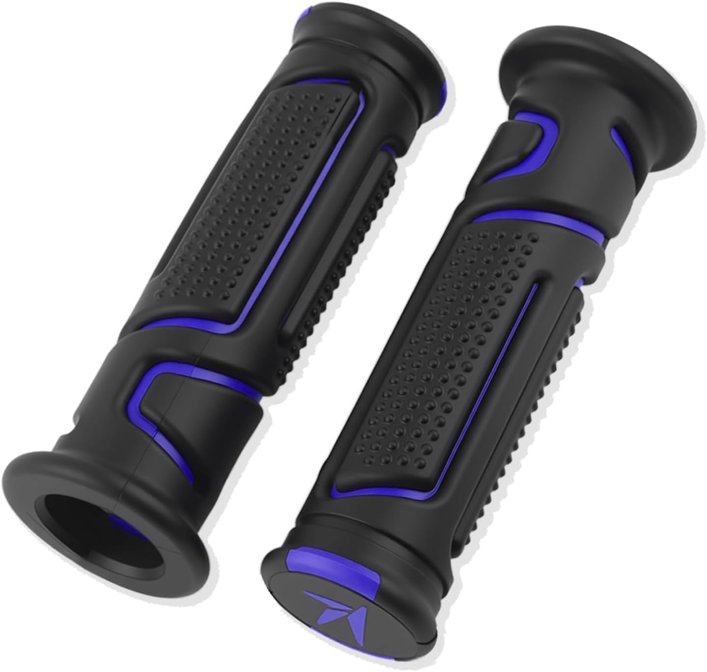 Cool Anti-Slip Dirt Bike Grips, ID 25mm 1″ & 22mm 7/8″ Motorcycle Color: Blue
