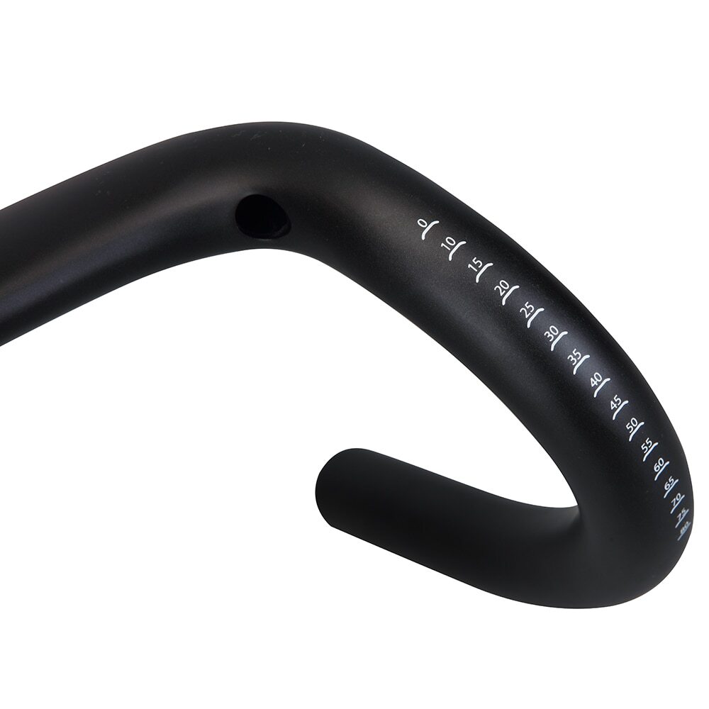10° Carbon Gravel Bicycle Handlebar Cyclocross Road Bike Drop Bar 400/420/440mm