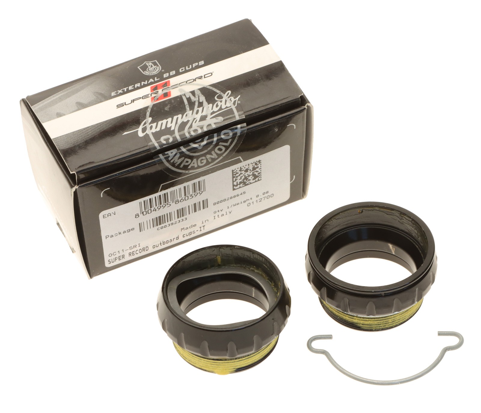 Campagnolo Super Record Ultra Torque Bottom Bracket Cups Italian OC11-SRI NEW