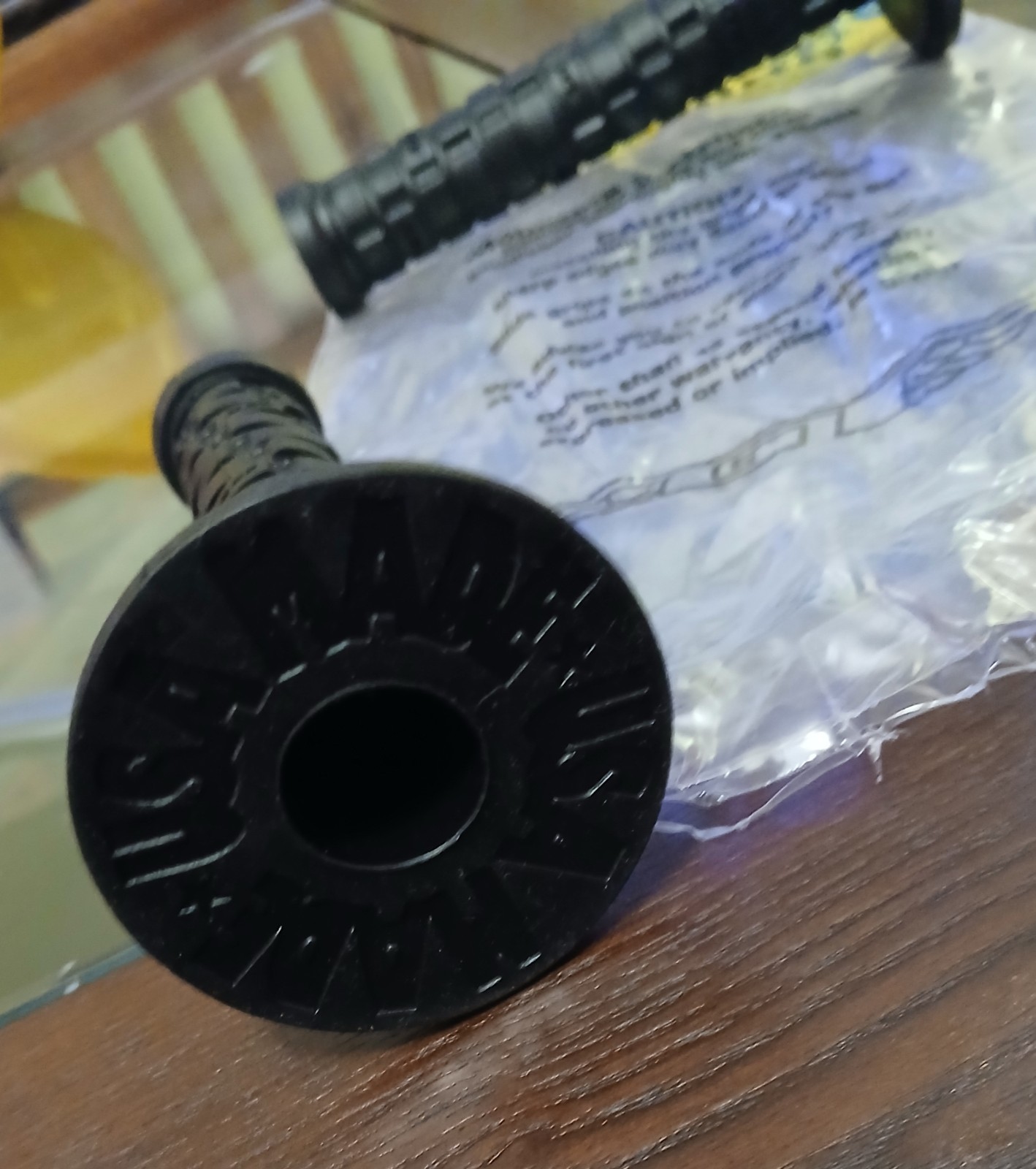 Retro GT CAM BMX Grips NOS Black