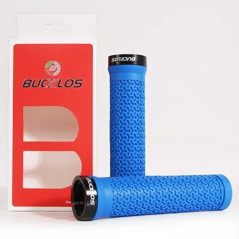 MTB Bicycle Handlebar Grips Rubber Anti-Slip Lock-On BMX Mountain Bike Covers