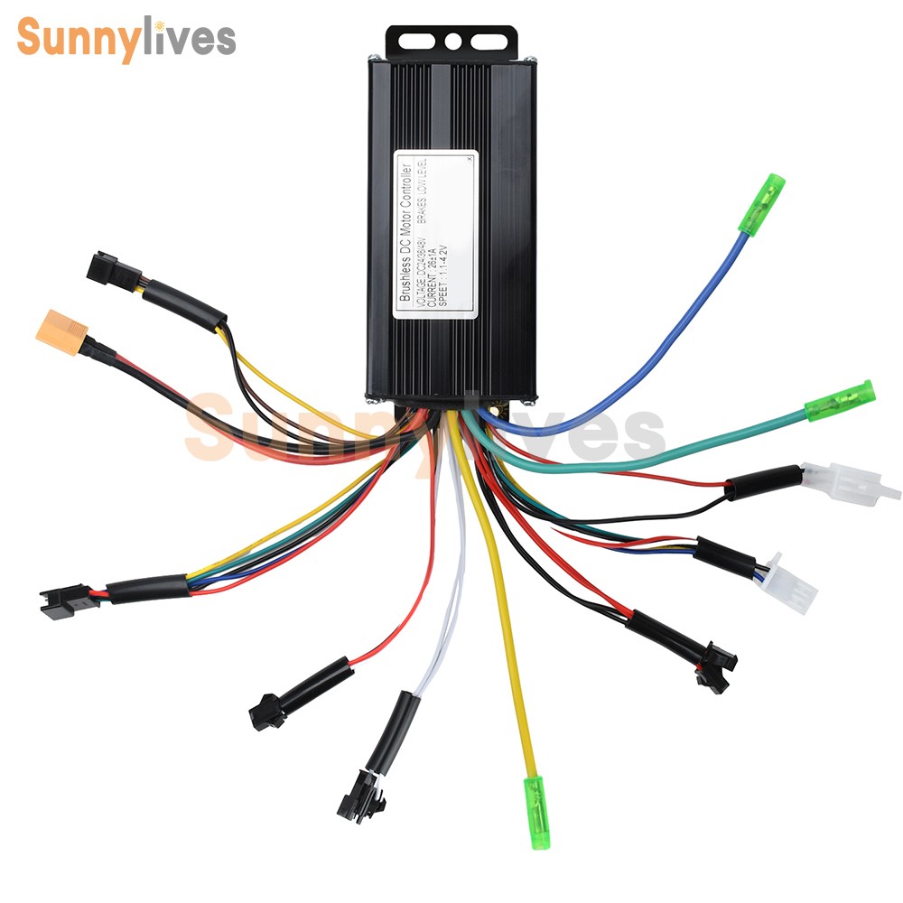 Brushless Controller 36V48V60V64V72V 350W 500W-1500W 5000W for Electric Bicycle