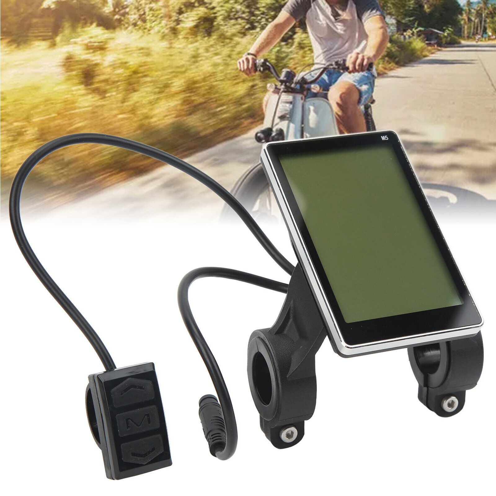 24V 36V 48V 60V E-Bike Electric Scooter Speed Meter Screen LCD Display New