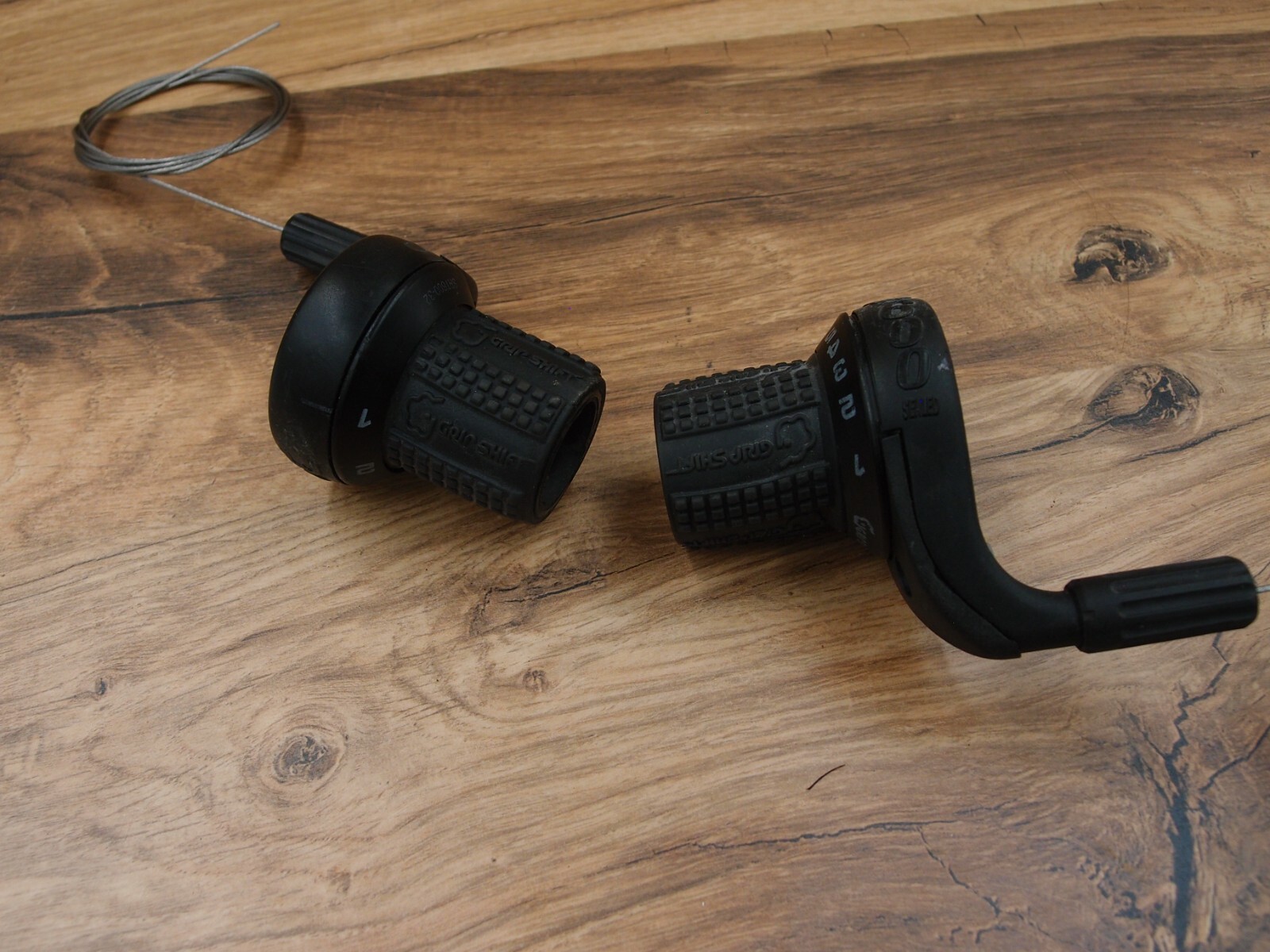 1990’s shifters grip shift set SRT 600 3 x 8 speed for MTB