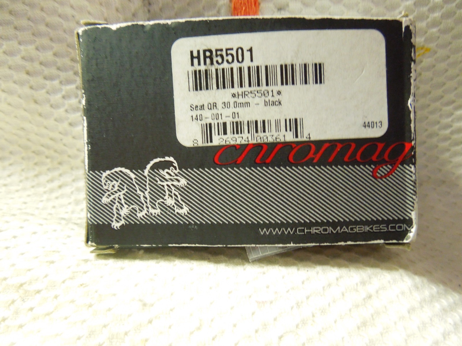 VINTAGE Chromag Seatpost clamp 30mm Black QUICK RELEASE OLD SCHOOL
