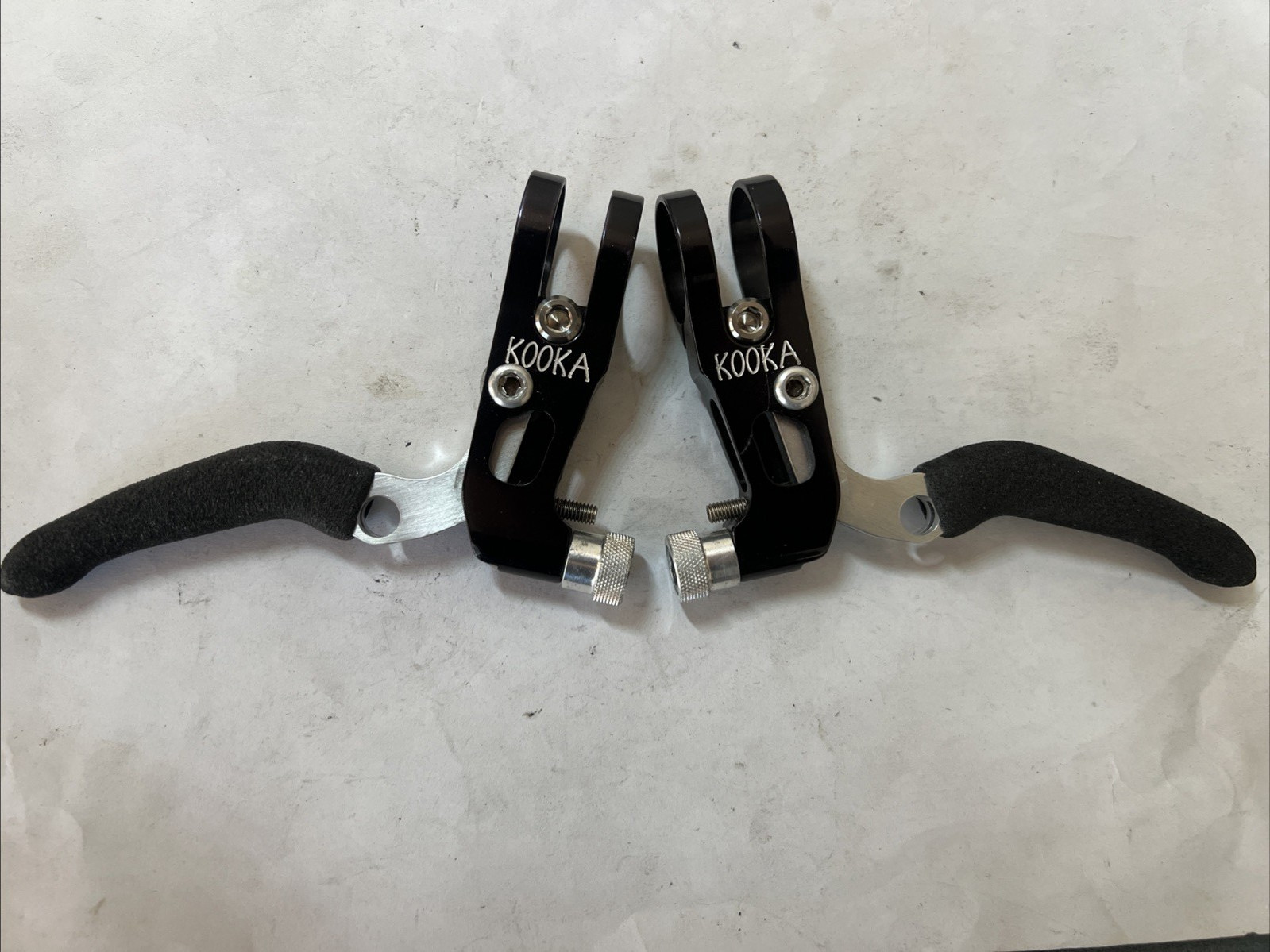 VTG 90s Kooka V-Brake Lever Set Titanium bolts