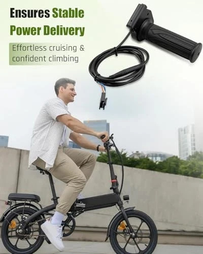 48V Throttle Grip Replacement Fit for Jetson Haze Folding EBike，Fit for DYU