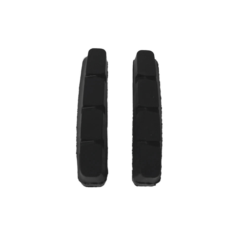 Road Bike Brake Shoes Pads C-Brake Shoes Light-Weight Aluminum Alloy Pads Rubber