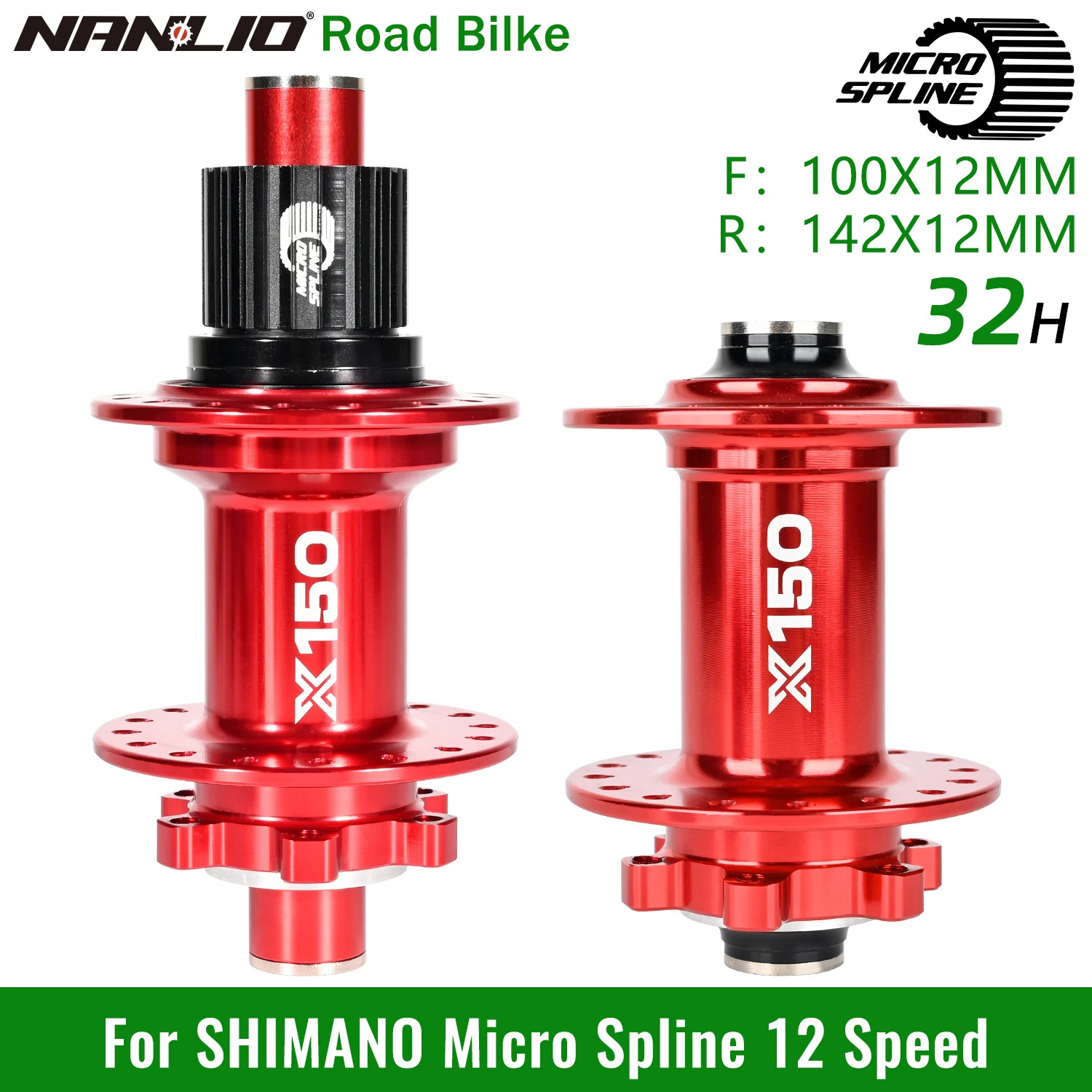 Gravel Riding Front Rear Hubs 28 32 36 Holes HG NX SX MS 11 12 Speed 6 Pawls