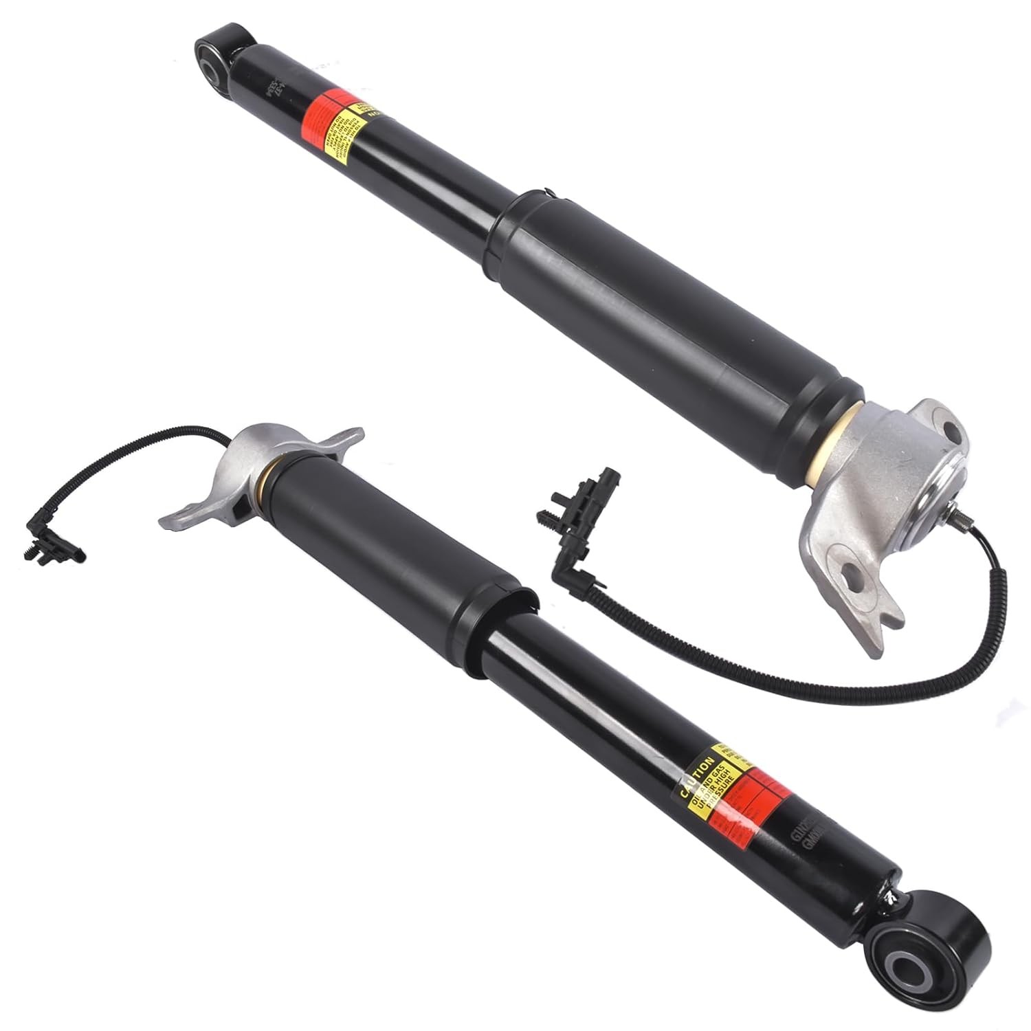 Rear Shock Absorbers Struts Pair w Upper Mount Electric Assembly Suspension