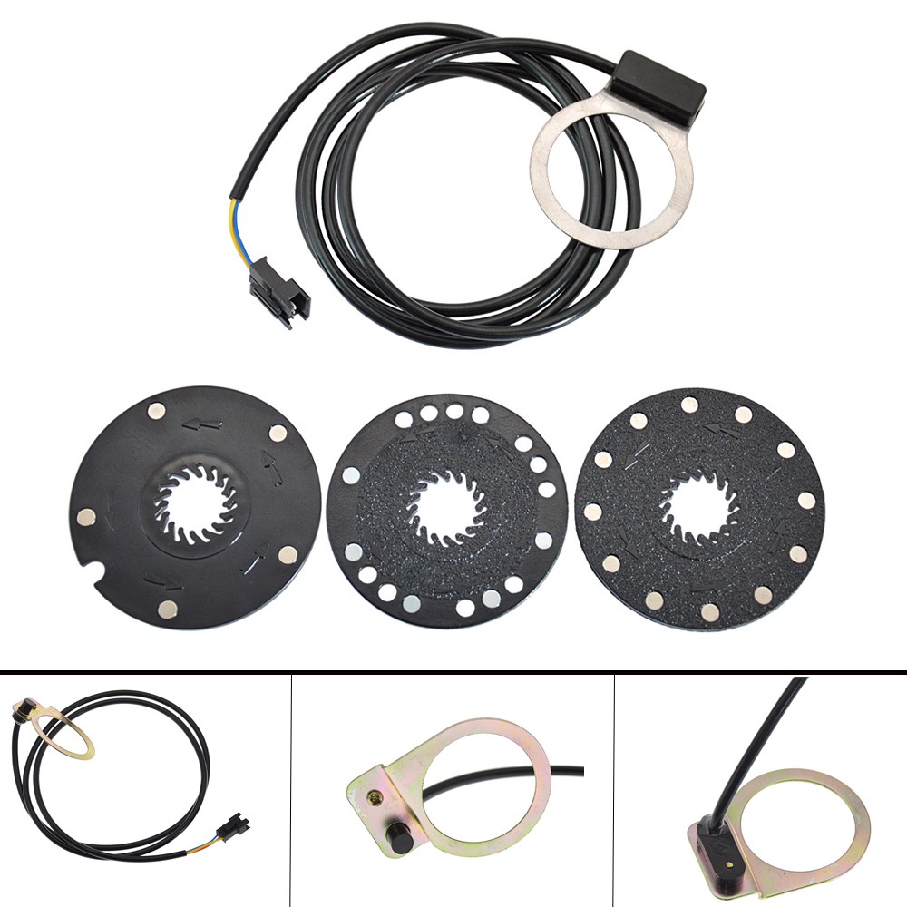 Speed Sensor Electric Bicycle Pedal PAS 5/8/12 Magnets E-bike System Assist