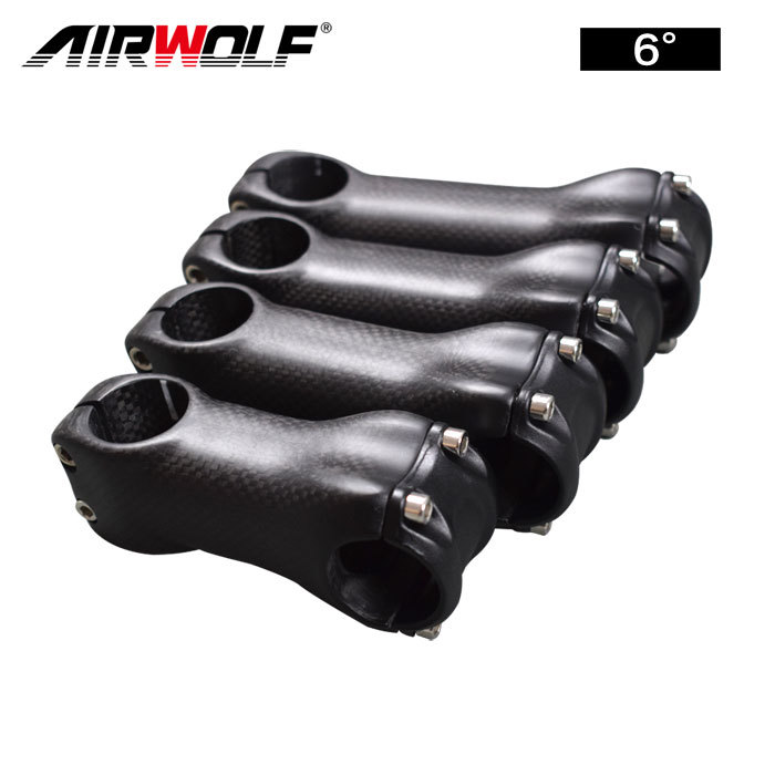 31.8 Carbon Handlebar Stem 1-1/8″ 3K for Road MTB Bike Bicycle 80-130mm Bar Stem