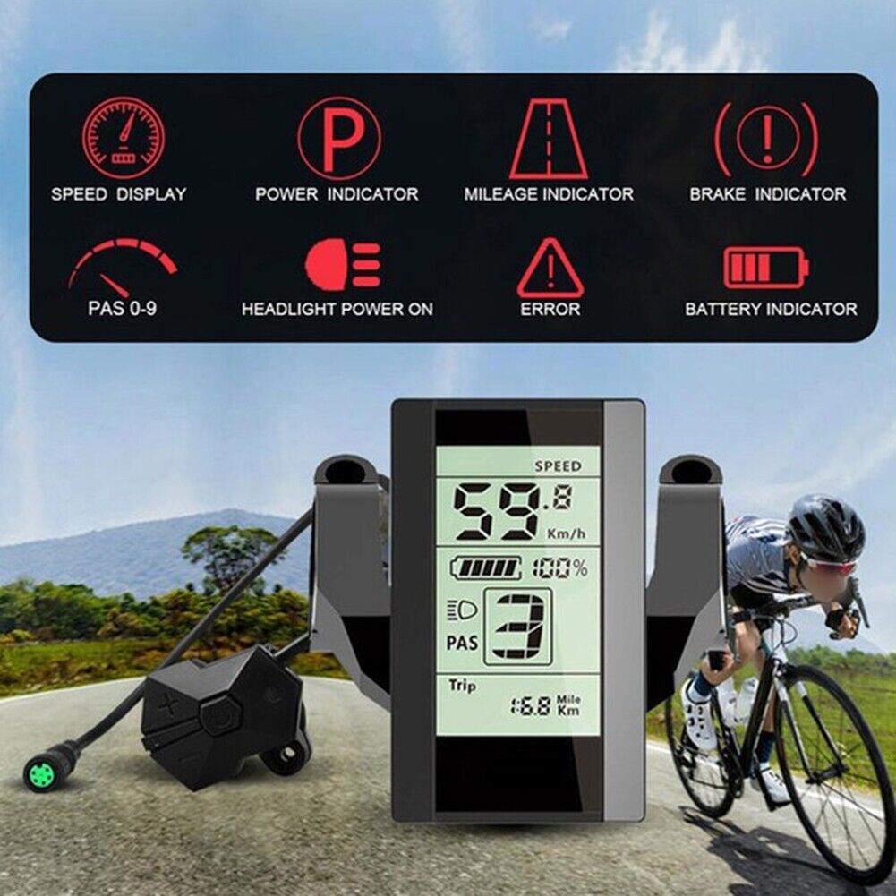 Bafang Display C965 for BAFANG BBS01B BBS02B BBSHD Mid Drive Motor