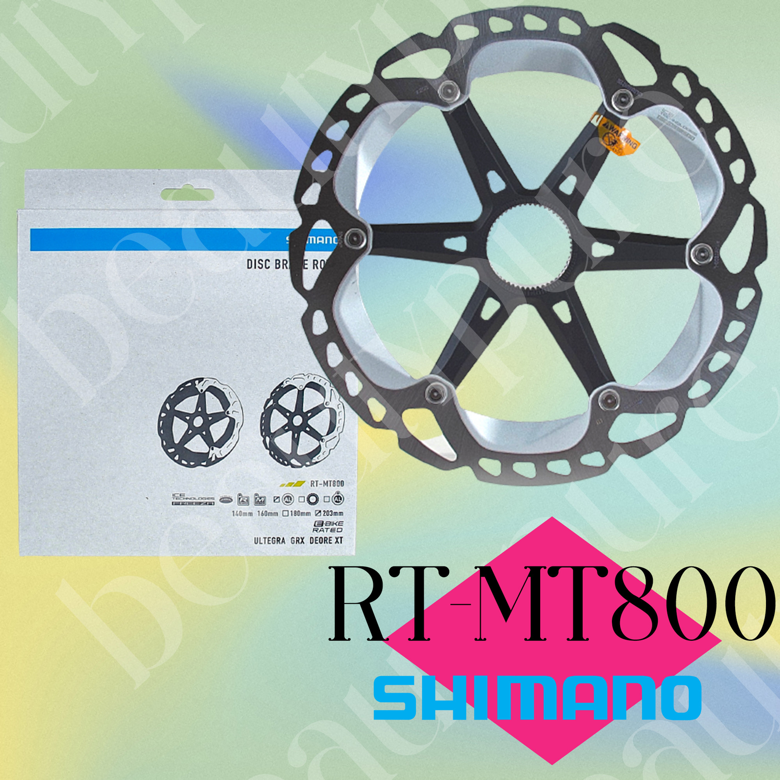 Shimano XT RT-MT800 DISC Brake Center Lock Rotor 203mm Ice-Tech