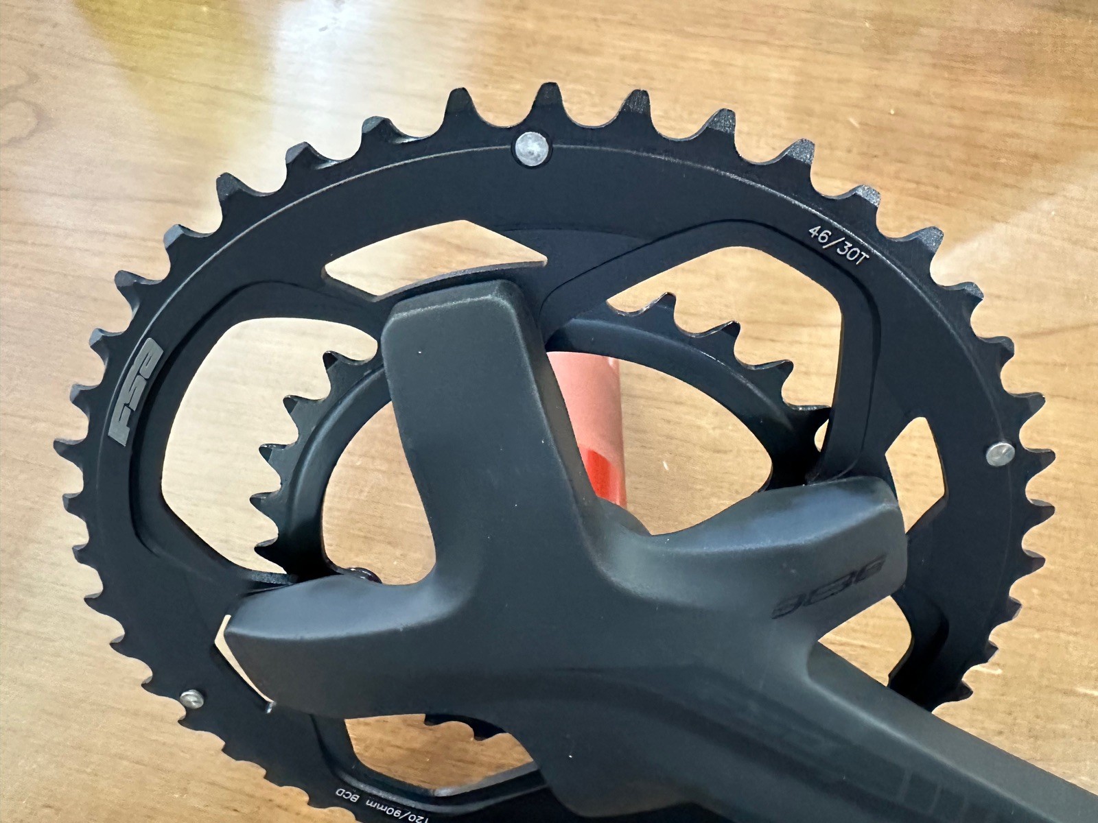 FSA Full Speed Ahead 46/30 Omega BB386EVO 172.5 mm Crankset 120 BCD 10/11 speed