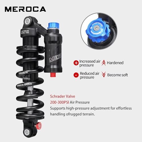 Adjustable Air Spring Coil Over Shock Absorber for Mountain 250mm*550lbs