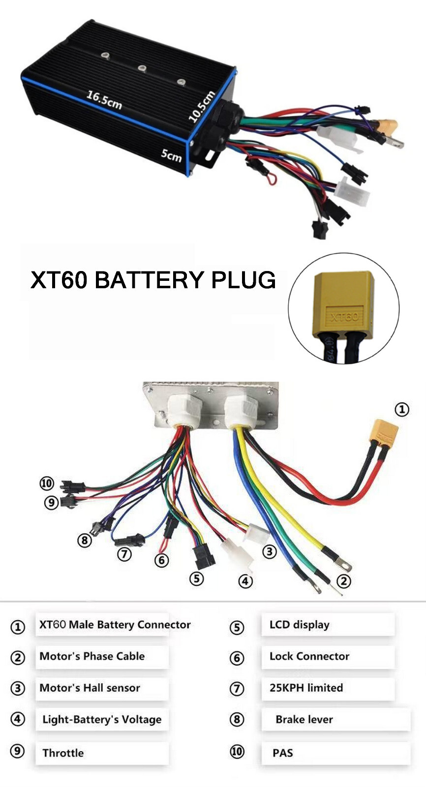 48V-72V 2000w / 2kw 20×4 E Bike Wheel Hub Motor Conversion Kit | 20″ Fat Tire
