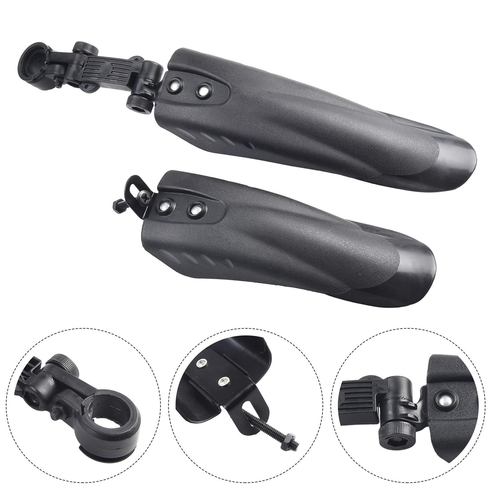 PVC Plastic Mudguards for 12 20 Inch Kids Bike Protects from Water and Dirt