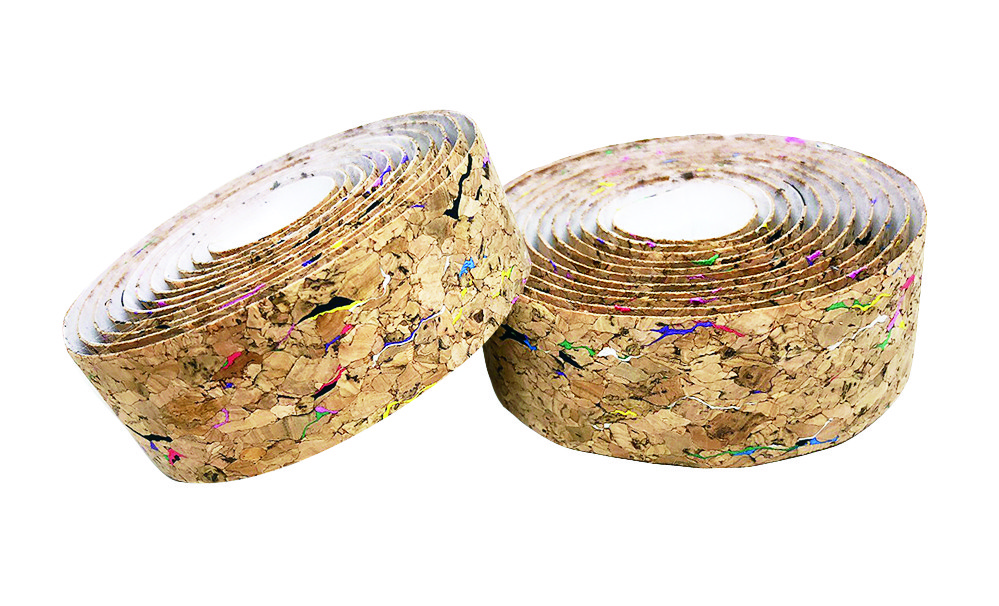 Natural Cork With Colors Road Touring Bicycle Bike BTP Handlebar Tape