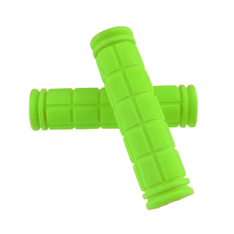 1Pair Bicycle Handlebar Grips Anti-skid Bike Handle Bar Grips Rubber Covers Fixe