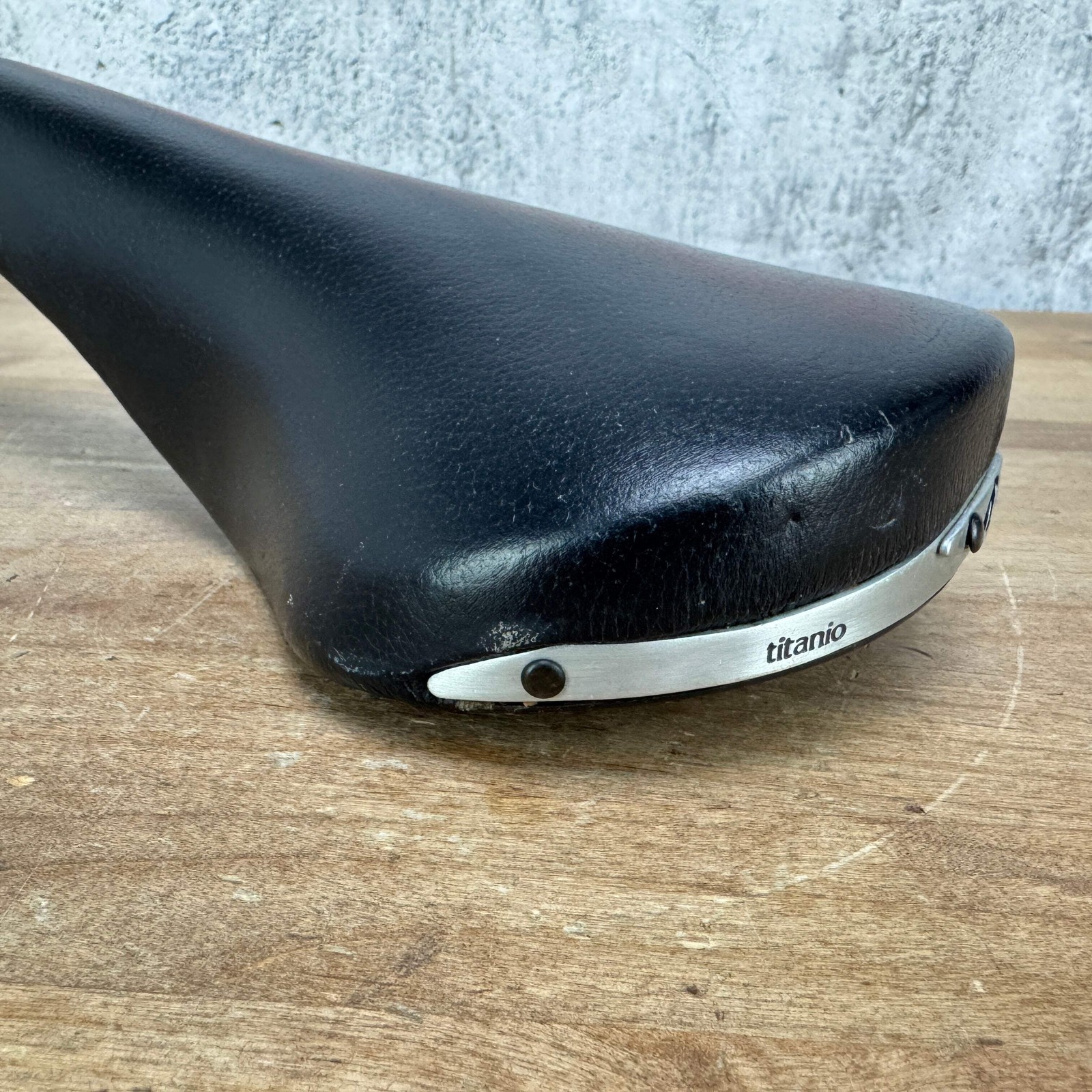 Low Mile! San Marco 1996 Rolls 7x7mm Titanium Rails 140mm Bike Saddle 289g