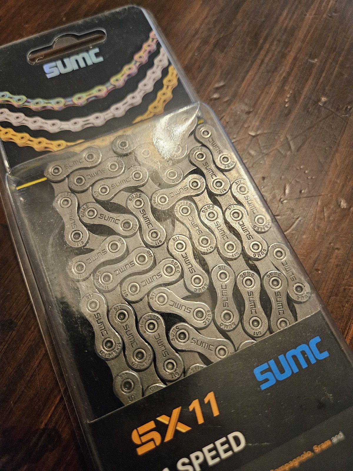 SUMC SX 11 11 Speed Bike Chain 1/2″ X 11/128″ 116 Links Gray NEW