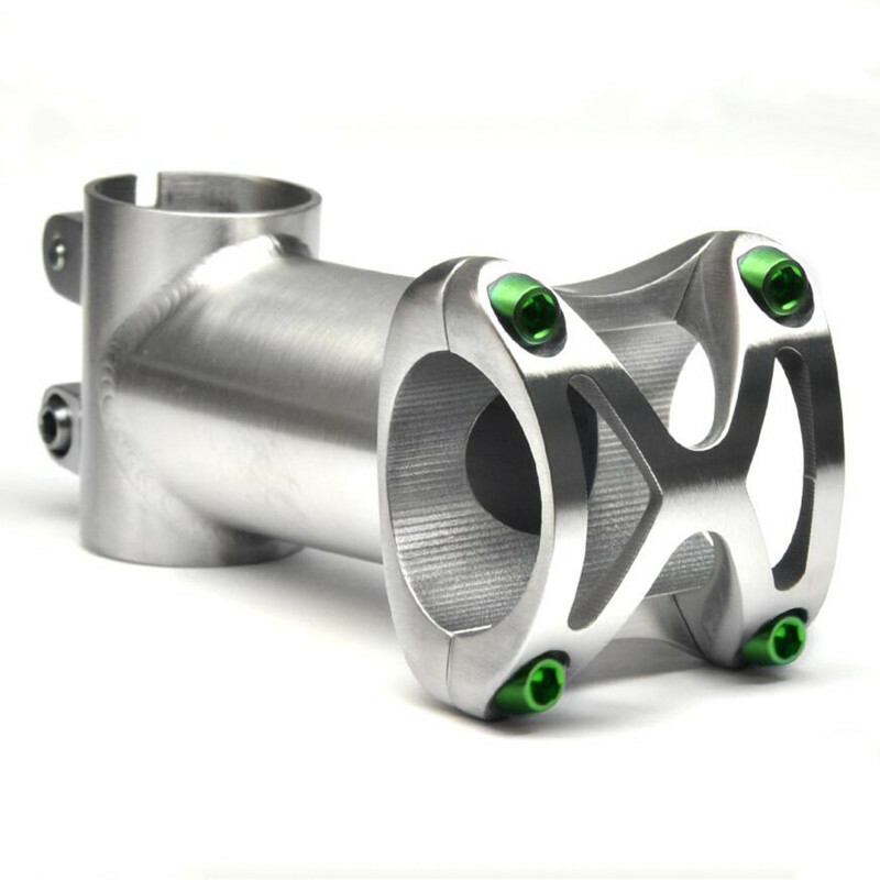 Titanium MTB Road Bike Bicycle Handlebar Stem 1″ 25.4mm 31.8mm 50-120mm 5°