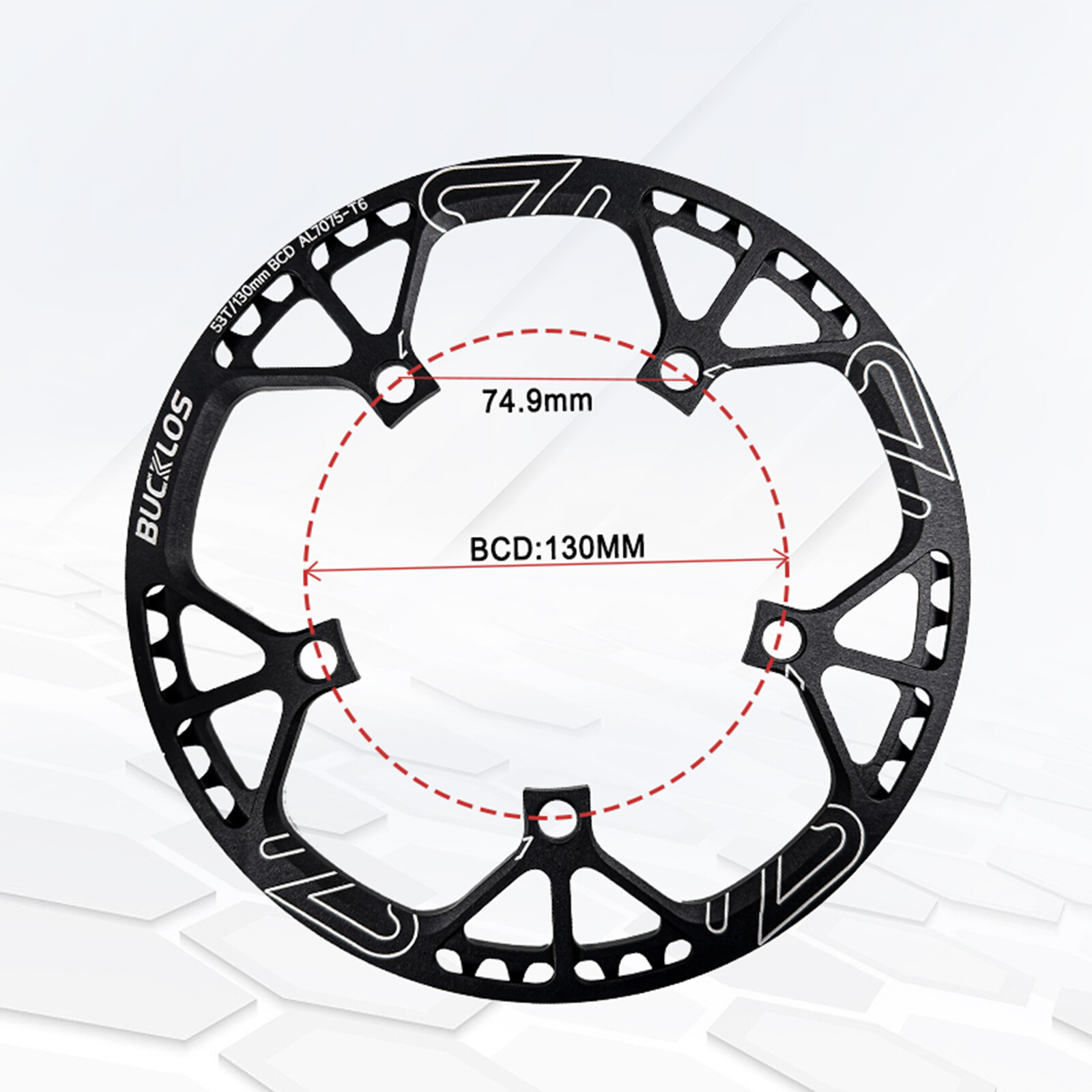 Litepro 170mm Crank 130BCD 45-58T Chainring Road Folding Bike Crankset Sprocket