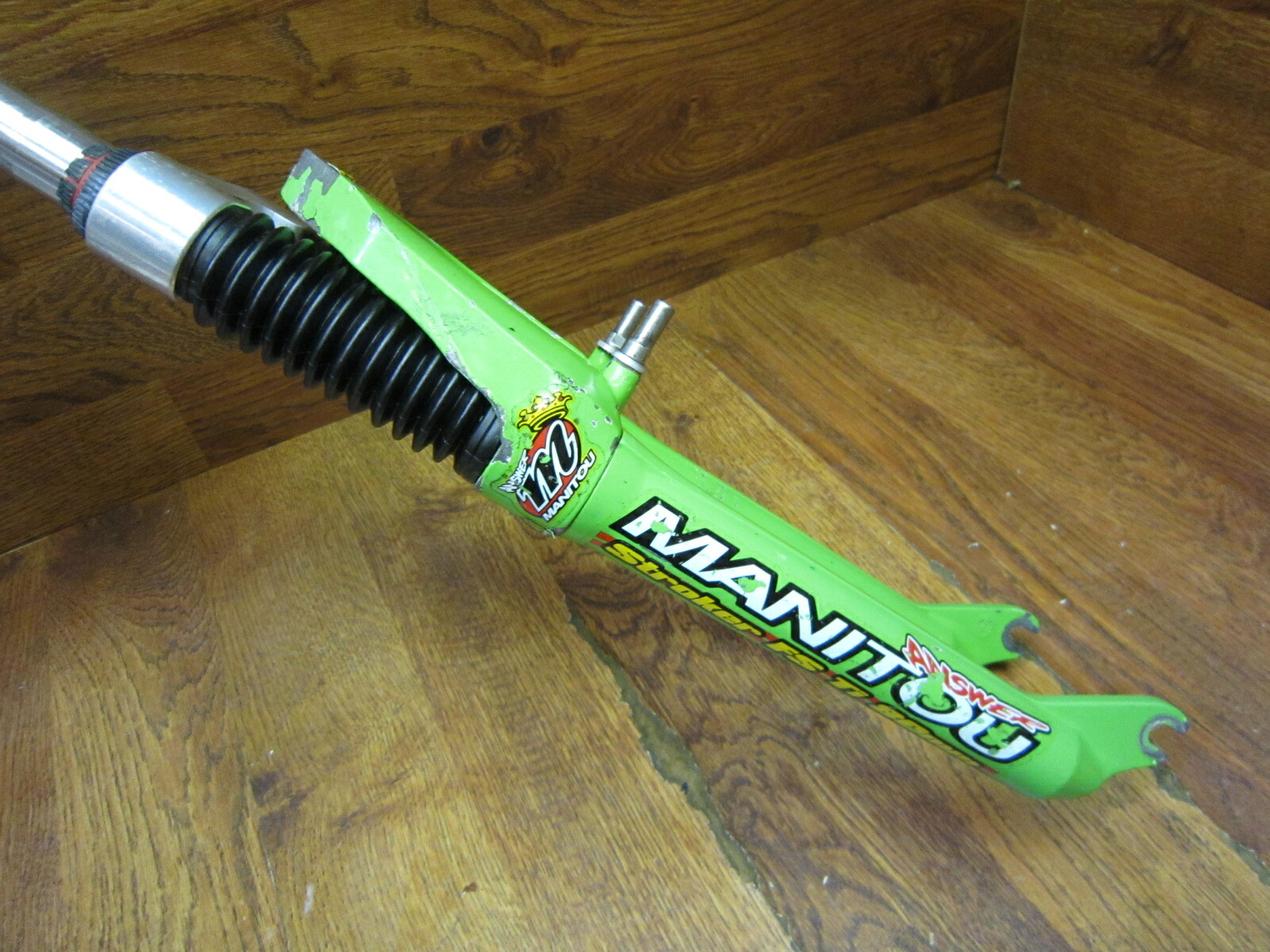 VINTAGE MANITOU ANSWER PALMER STROKER FS Ti 1 1/8″ x 7 3/4″ 26″ SUSPENSION FORK