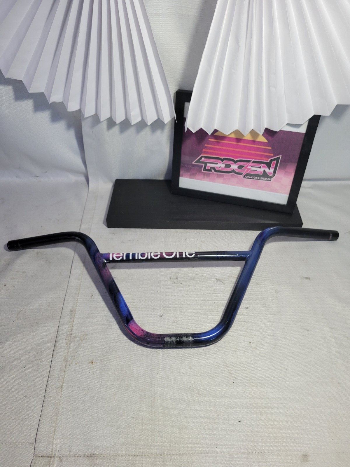 T-1 Ruben BMX Handlebars Terrible One 9.2″ Rise 27.2″ Wide 4130 Chromoly Painted