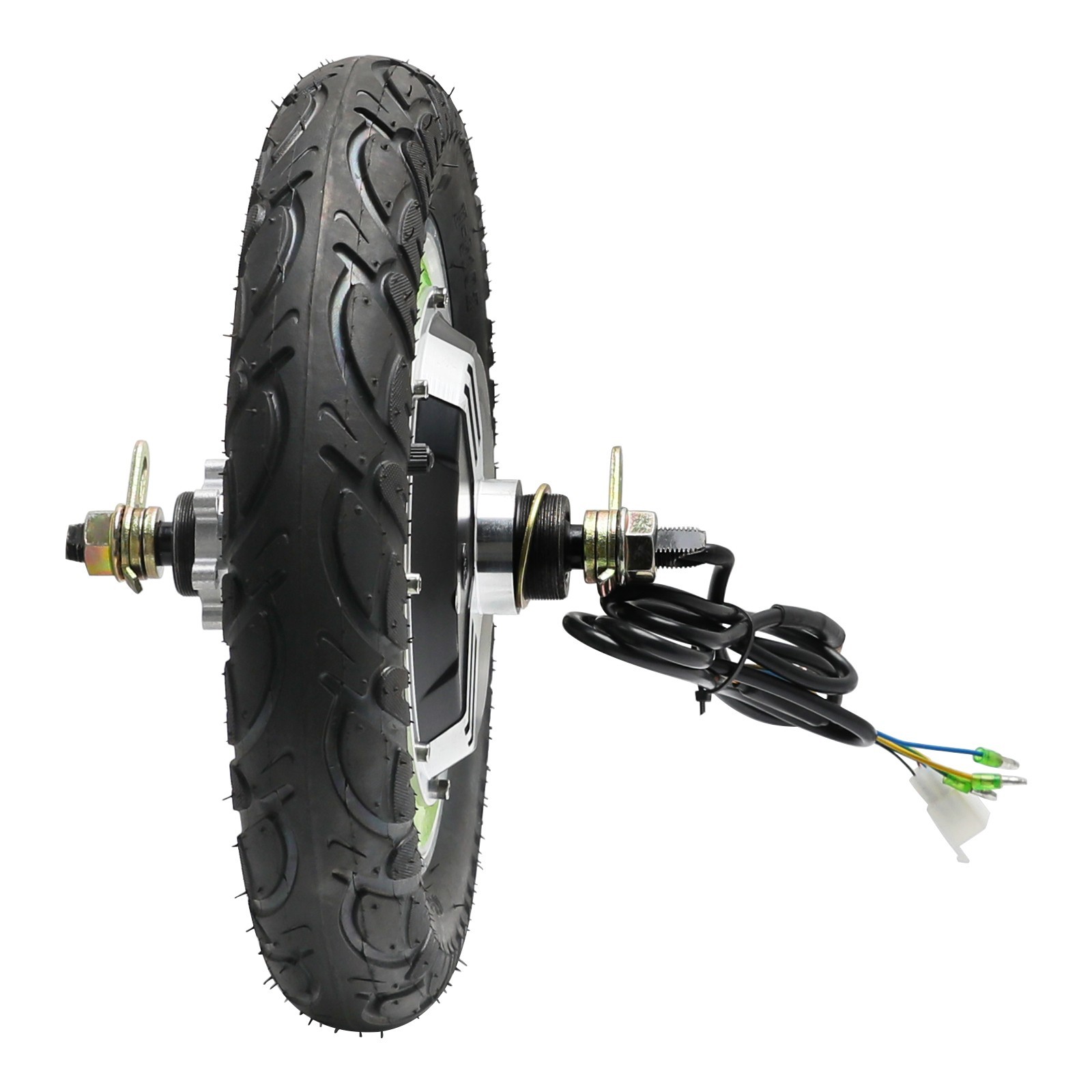 12″ Wheel Hub Motor 36V 500W Brushless Motor Disc Brake e Bike Scooter Tricycle