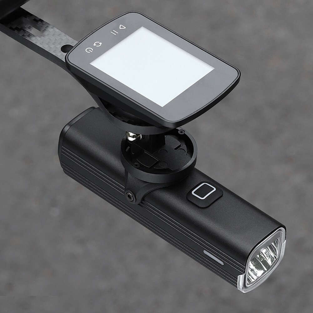 USB Rechargeable Bike Light Compatible With For Garmin Mount 1000 Lumens