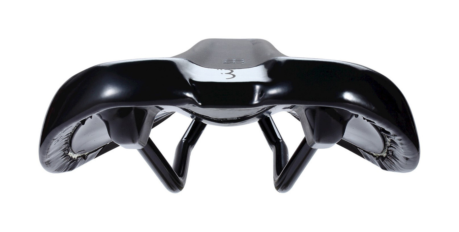 BBB Spectrum Contour Mapped Wide Road Bike Saddle 145 x 265mm Black BSD-131-A11