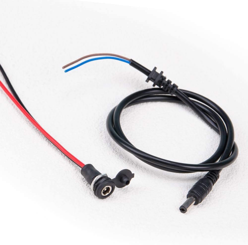 1Set Charging Wire 2.1Mm DC Connector for 36V 48V 60V Electric Ebike Battery