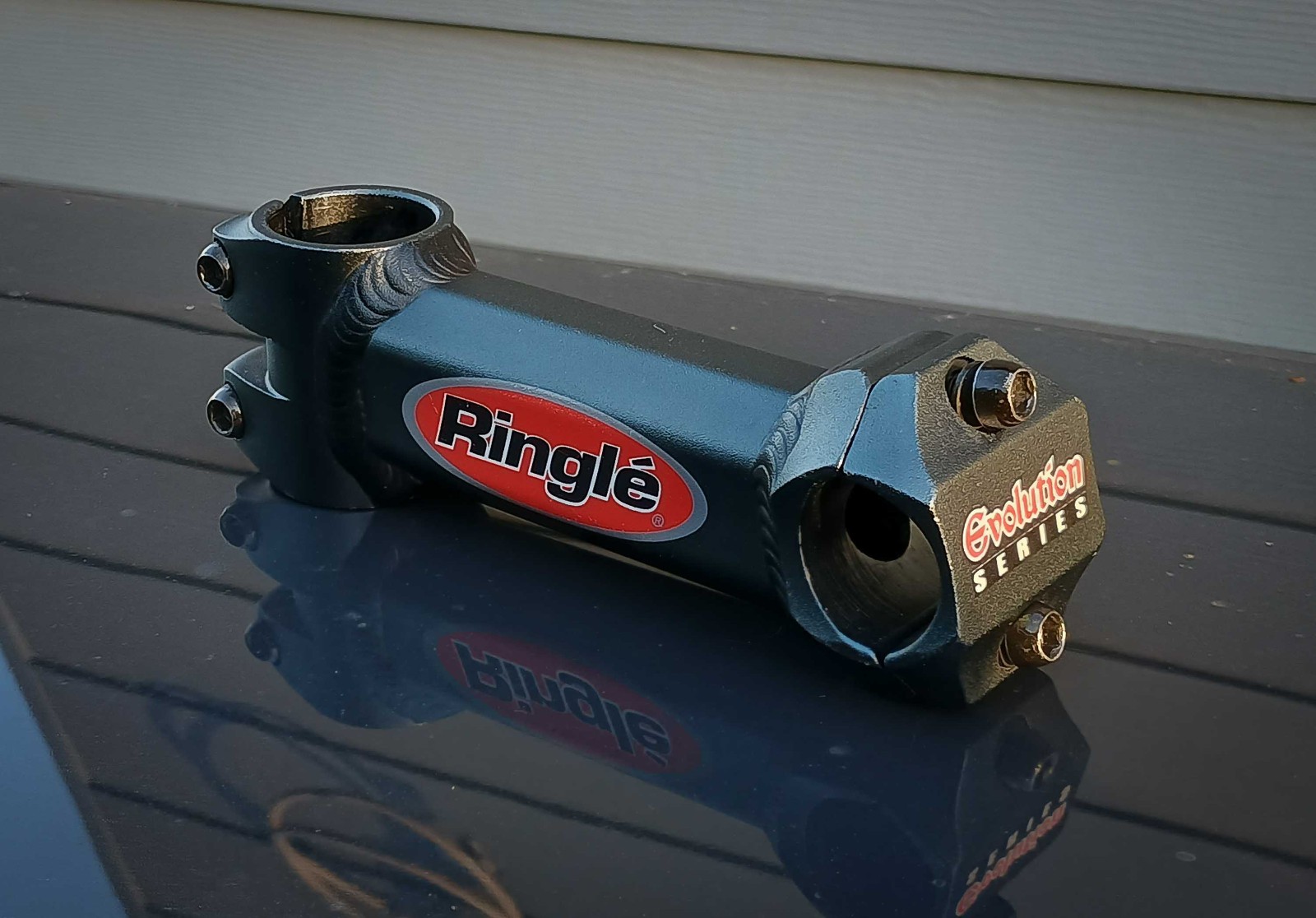RINGLE EVOLUTION SERIES Vintage Stem 125mm 1-1/8″ 25.4 Grey Retro MTB Yeti Klein