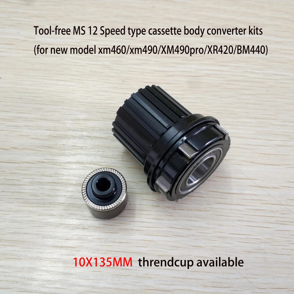 MTB Hubs 4 Bearing 6 Claws Mountain Bike Hub Front Rear QR or Thru 32 Holes