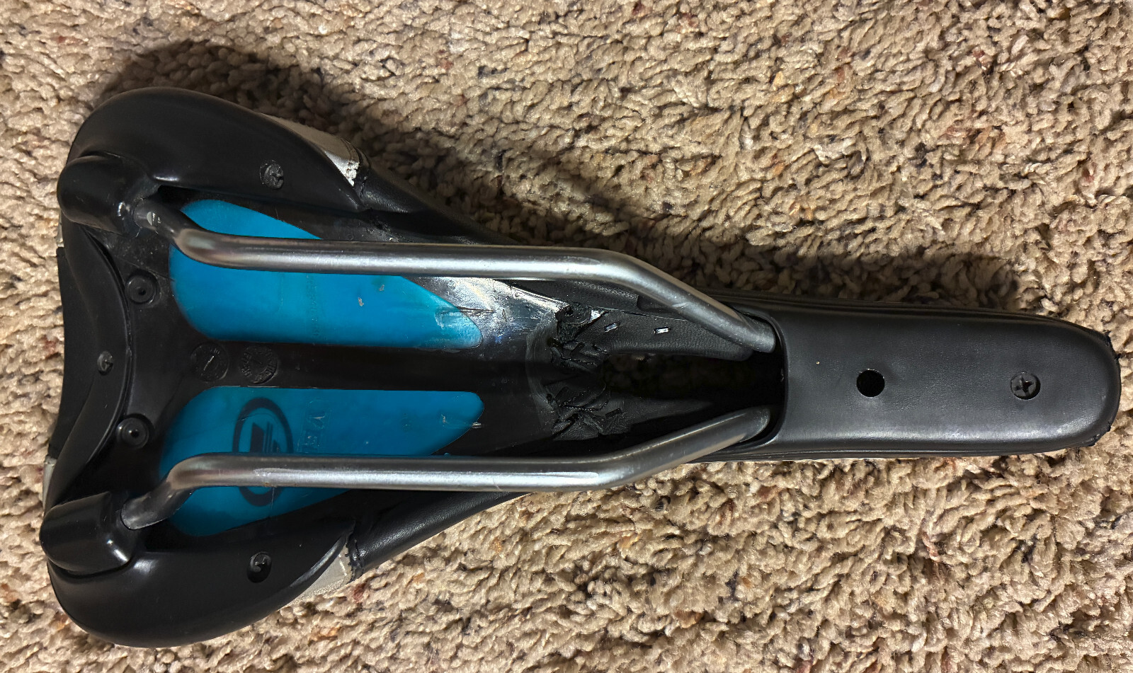 Forte Contour Road Bicycle Seat Saddle Gel with cut-out Mens 350g