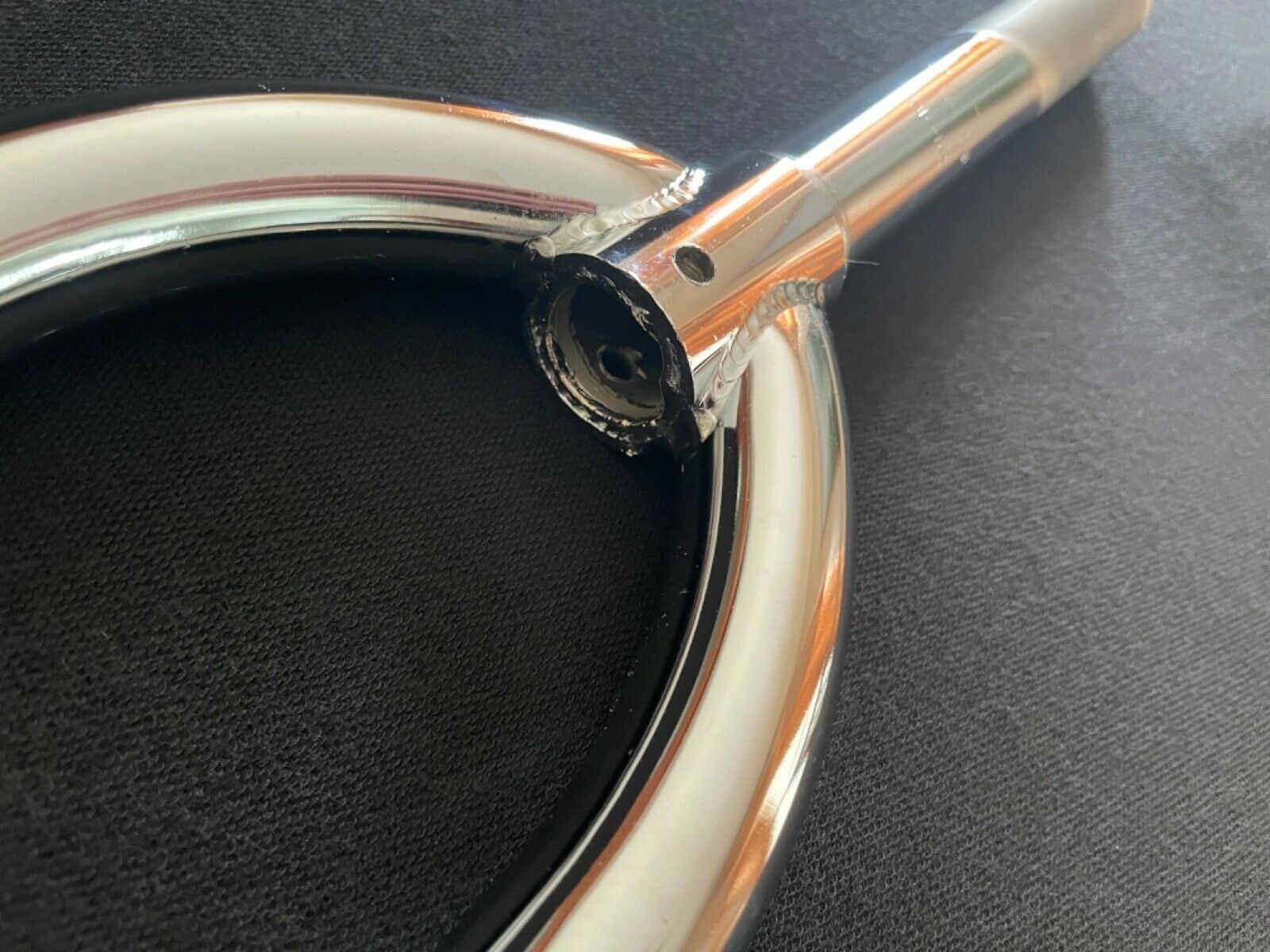 1998 20 INCH CHROMOLY FORK CHROME PLATED with 1-1/8 THREADLESS STEER