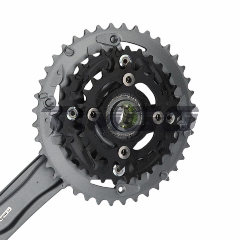 Shimano 3×9 Speed Alivio FC-M4000 Triple Crankset Octalink 175mm BB-ES300