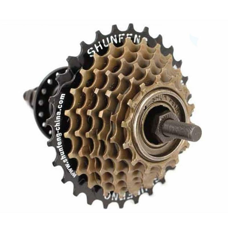 Shimano MF-TZ21 7 Speed Freewheel 14-28T Index Screw On Bicycle Bike MTB Sparts