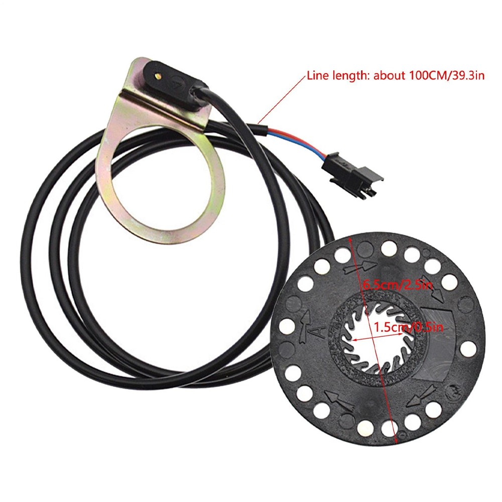 Speed Sensor Electric Bicycle Pedal PAS 5/8/12 Magnets E-bike System Assist