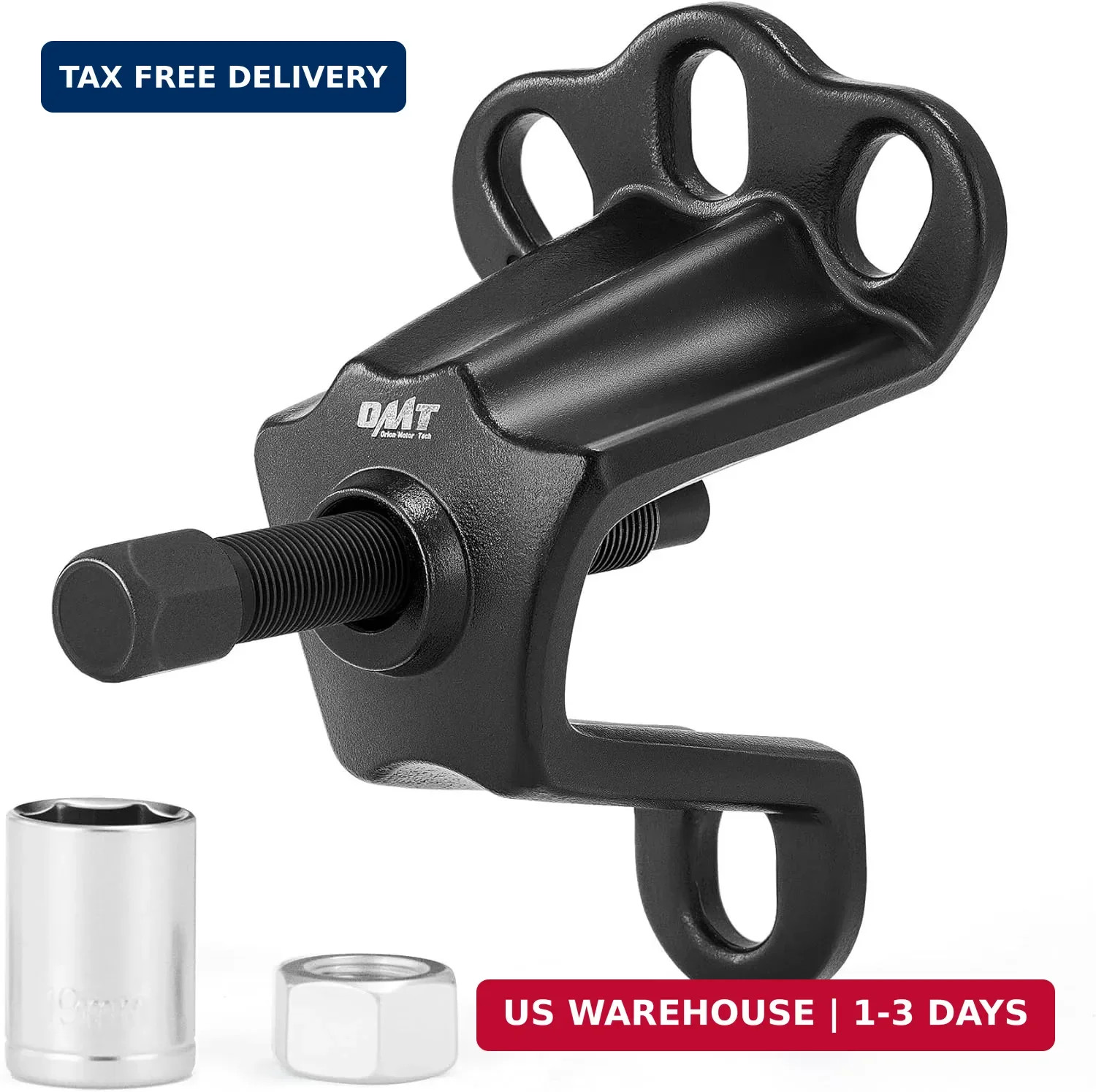 Front Wheel Hub Puller, Universal Flange Type Hub & Axle Remover Tool | Fits 3-3
