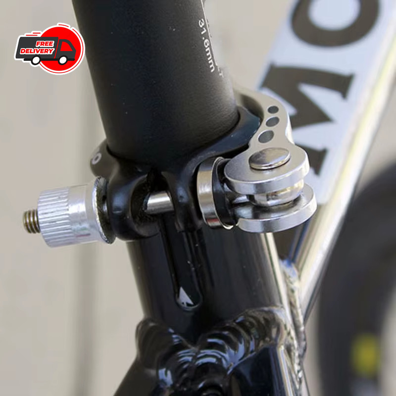 Aluminium Bike Seatpost Clamp Quick Release Mtb Seat Tube Bicycle Part