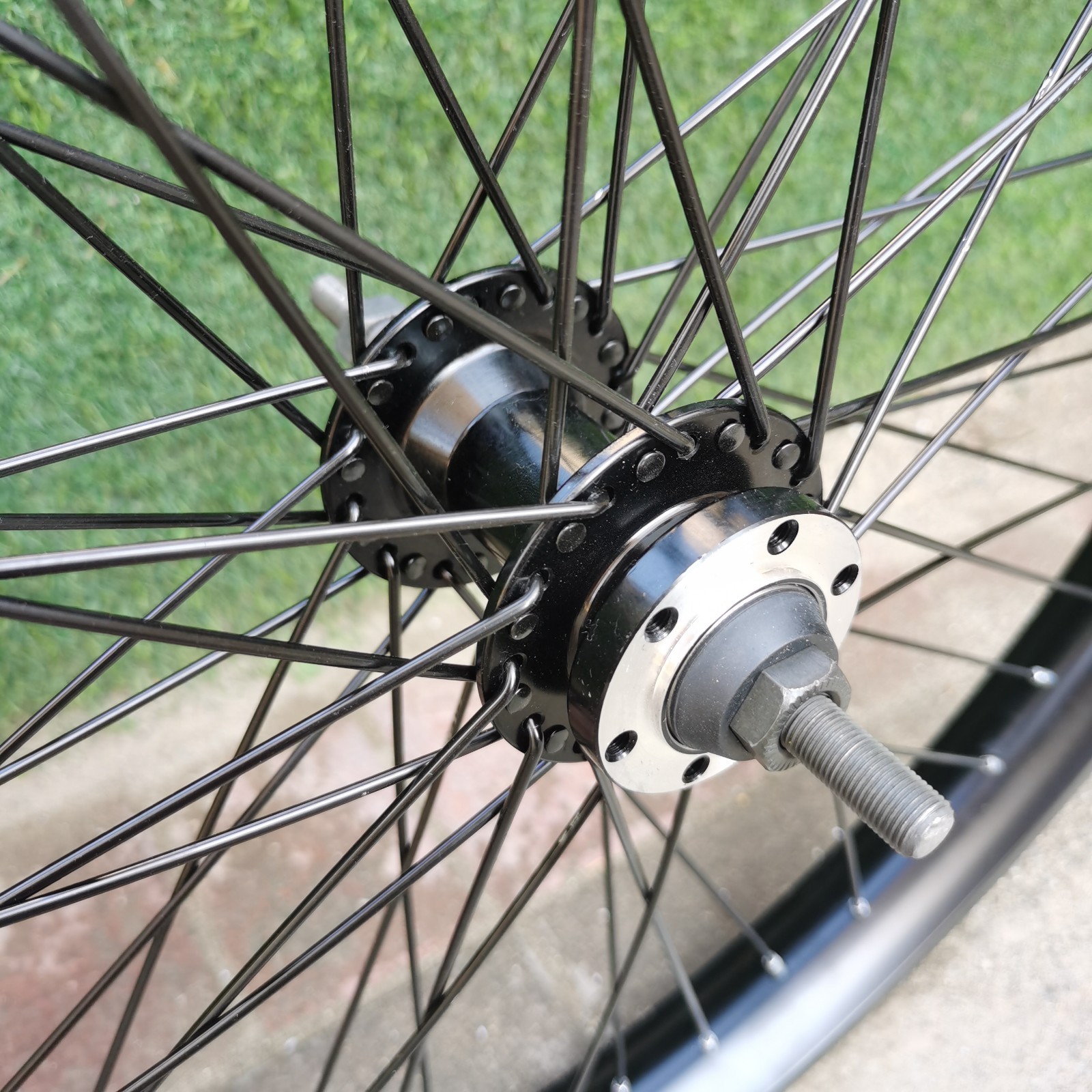 Heavy Duty 26″ Bike Wheel Set 12G & Freewheel & 1 1/8″ Threadless Bicycle Fork