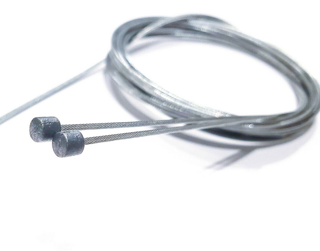 Bicycle Stainless Steel Gear Shifter Cables – 2100mm, 83in – 2 pairs (4 cables)