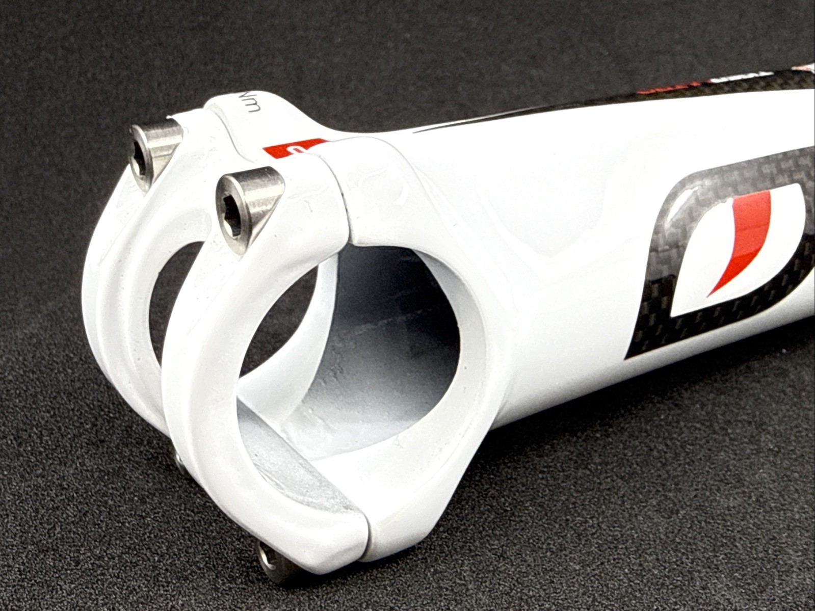Pinarello MOST Tiger Ultra 120mm 31.8mm Clamp Carbon Fiber 1-1/8″ Stem -6°