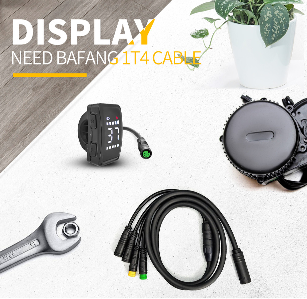Mini Display Ebike Intelligent LCD Screen Waterproof Electric Bike Compitable
