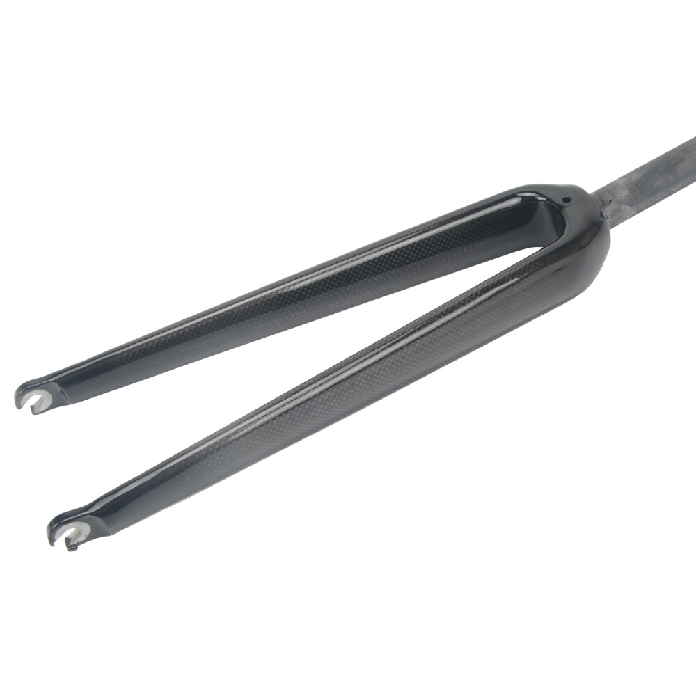 1-1/8 in Carbon Fiber Bicycle Rigid Fork 700*28C Gravel Road Bike Fork C Brake